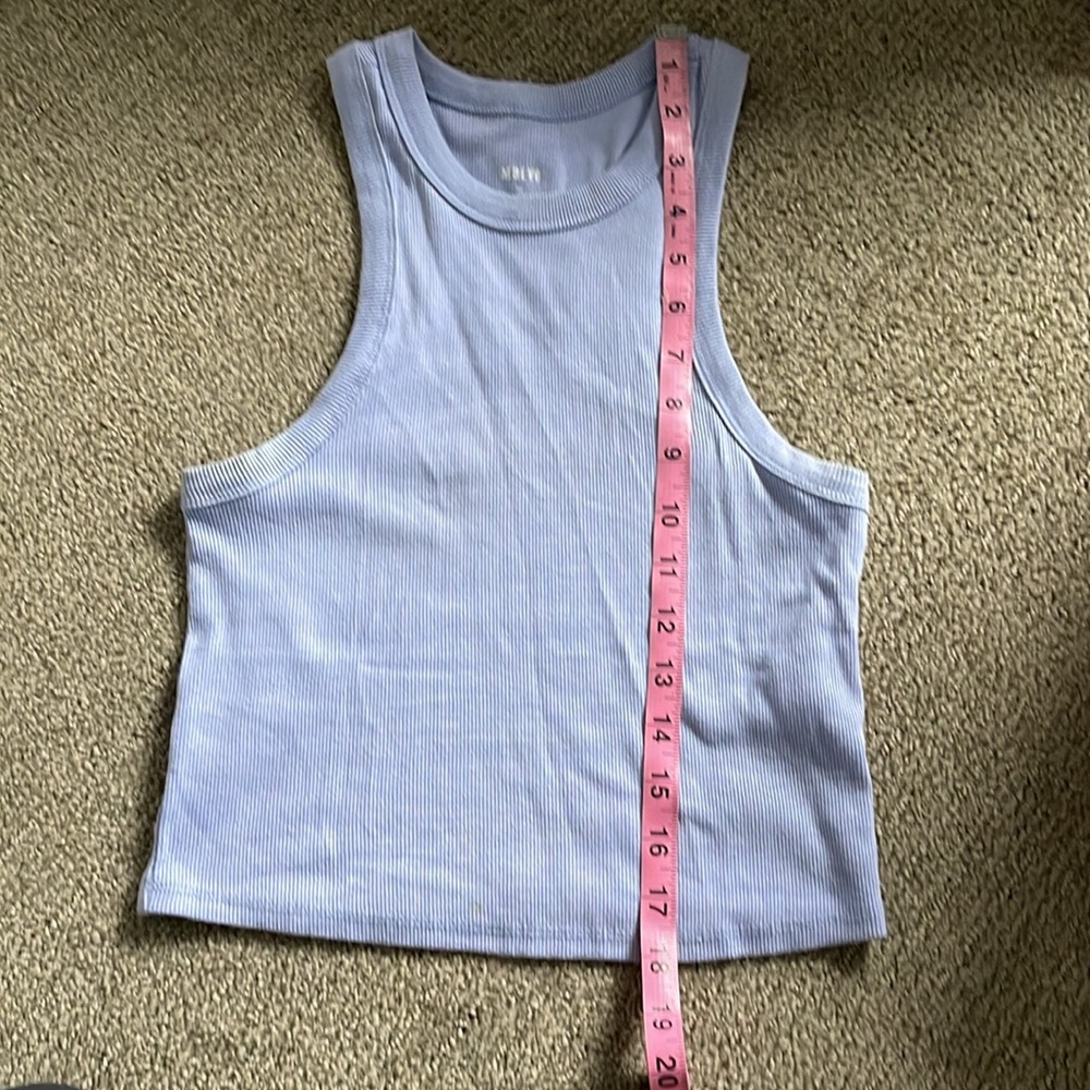 Maeve Ribbed Racerback Tank - Picture 6 of 6
